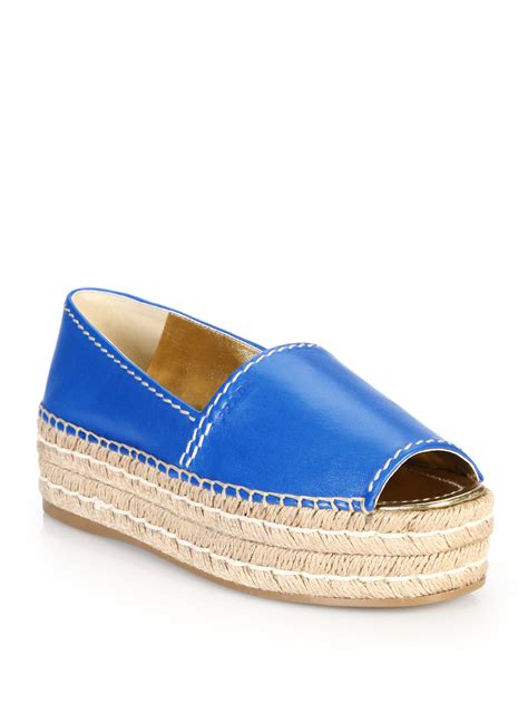 prada open toe espadrilles